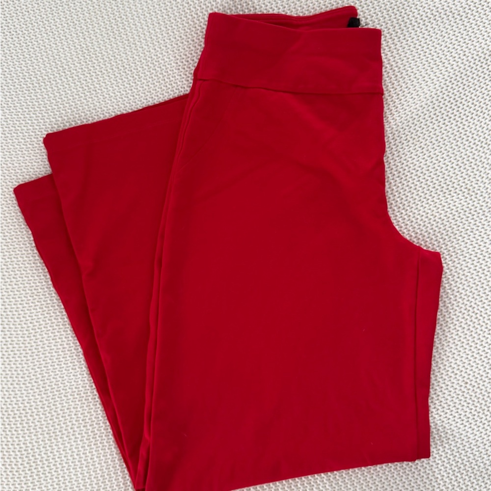 Dear Scarlett Vibrant Red Pants